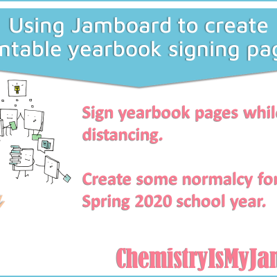 Digital Yearbook Signing Using Jamboard